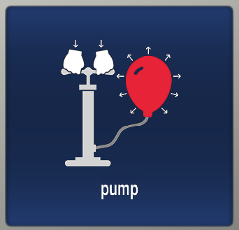 Pump button